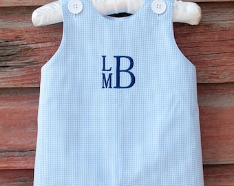Toddler Boy's Monogrammed Jon-Jon