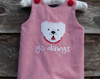 Toddler Boy's Georgia Game Day Jon-Jon