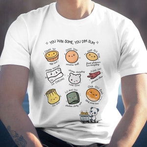 Cute Dim sum shirt, kawaii foodie Brunch t-shirt, yum cha tee