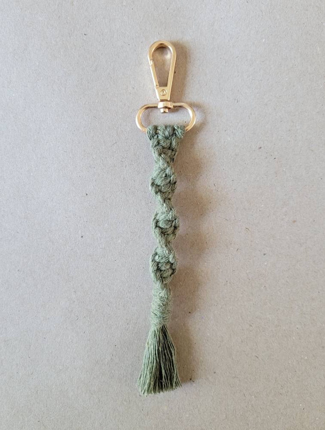 Handcrafted Macramé Keychain Macrame macrame keychains Etsy
