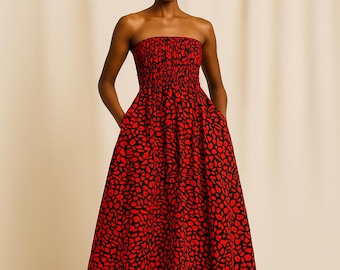 Fémoré Èfúnṣetán – The Fire Elegance Maxi