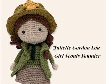 Girl Scouts, Juliette Gorson Low, Park Ranger häkeln Puppenmuster