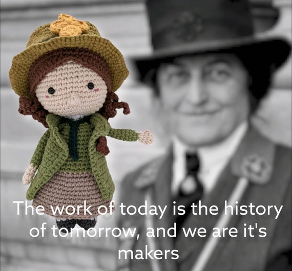 Girl Scouts, Juliette Gordon Low, Park Ranger Crochet Doll Pattern