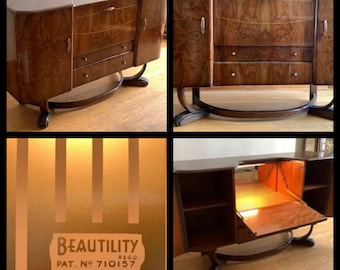 Beautility 1960s Cocktail Drinks Cabinet Bar AVAILABLE FOR COMMISSION