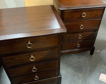 Pair Stag Minstrel 4 drawer bedsides nightstands drawers AVAILABLE FOR COMMISSION