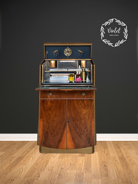 Shallow drinks cabinet discount