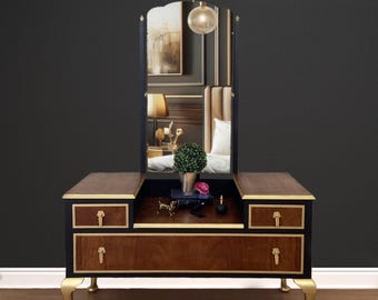 Stunning 1920s Art Deco dressing table vanity Please Read description