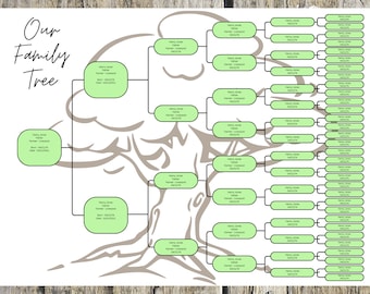 Family Tree Graphic Organizer