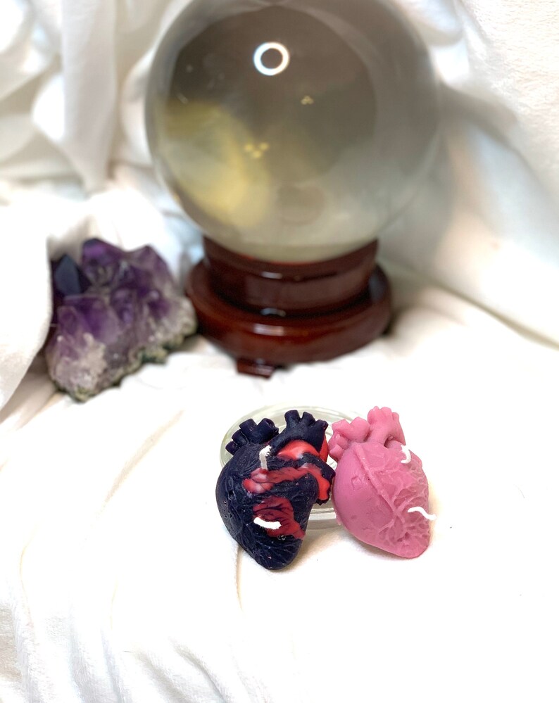 Bleeding Heart Candles Anatomical Heart Bleeding Candle Etsy
