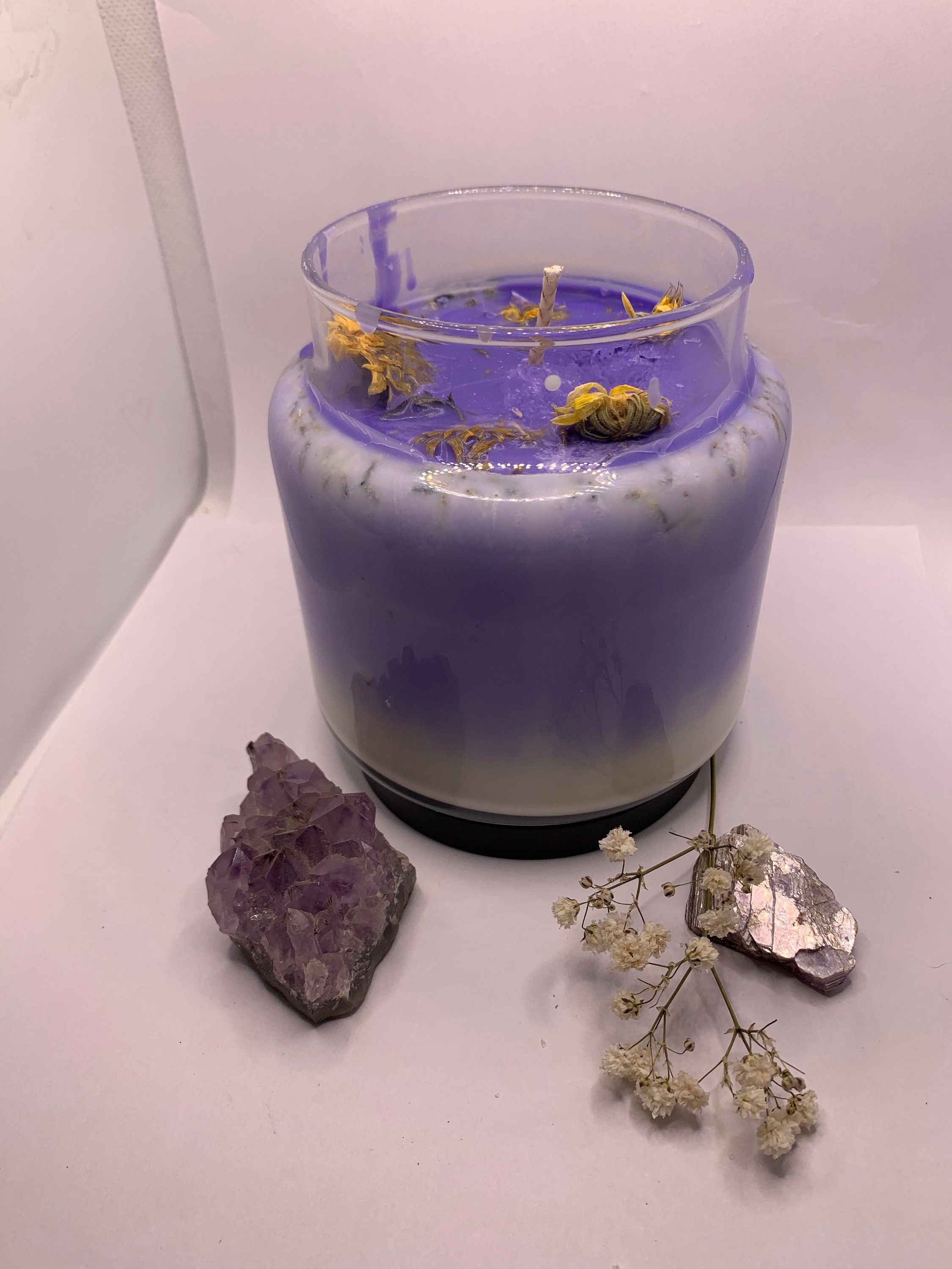 Lucid Dreamer Candle Lucid Dream Scented Jar Candle With Herbs Etsy