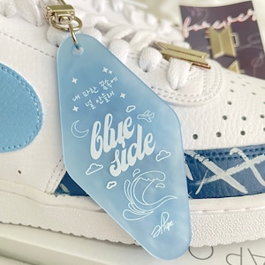 JHope &quot;Blue Side&quot; Acrylic Keychain