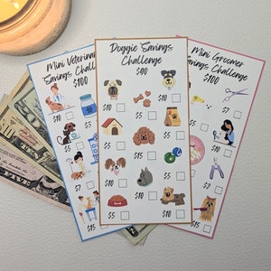 Doggie Care Bundle Savings Challenge | For A6 Envelopes | Cash Envelopes | Monthly Savings
