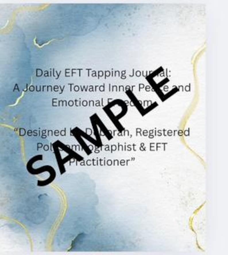 21 Day EFT Tapping Journal A Journey Toward Inner Peace and Emotional ...