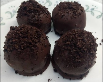 Chocolate cookie truffles
