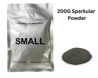 200g Sparkular High Grade Titanium Powder Granules For Cold Spark Machines special fx 1-3.5m height dj wedding Indoor outdoor