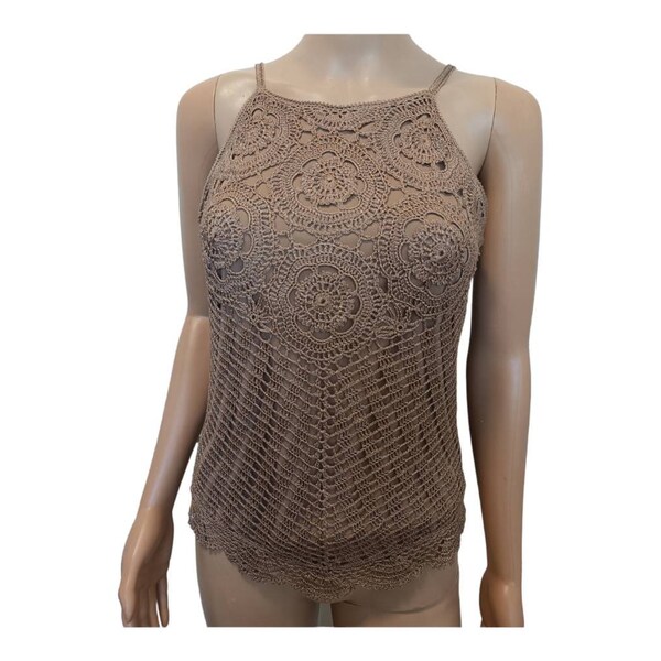 Crochet Overlay Top - Etsy