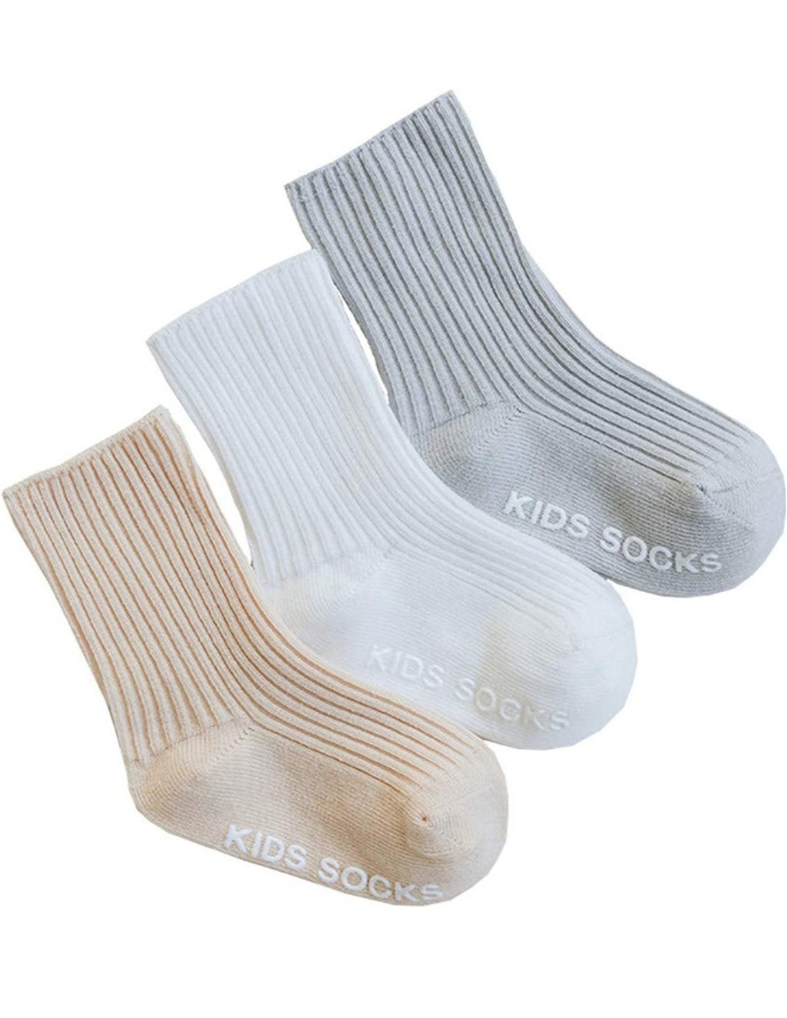 4 Paires De Chaussettes Bébé En Coton - Tailles 0-5 Ans - Motifs Animaux