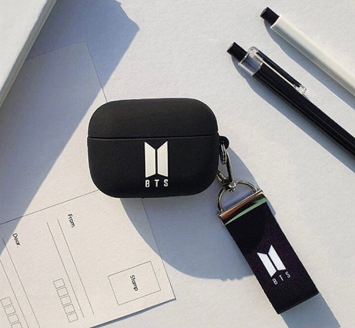 BTS airpods pro case with keychain Bangtan airpod pro case Etsy