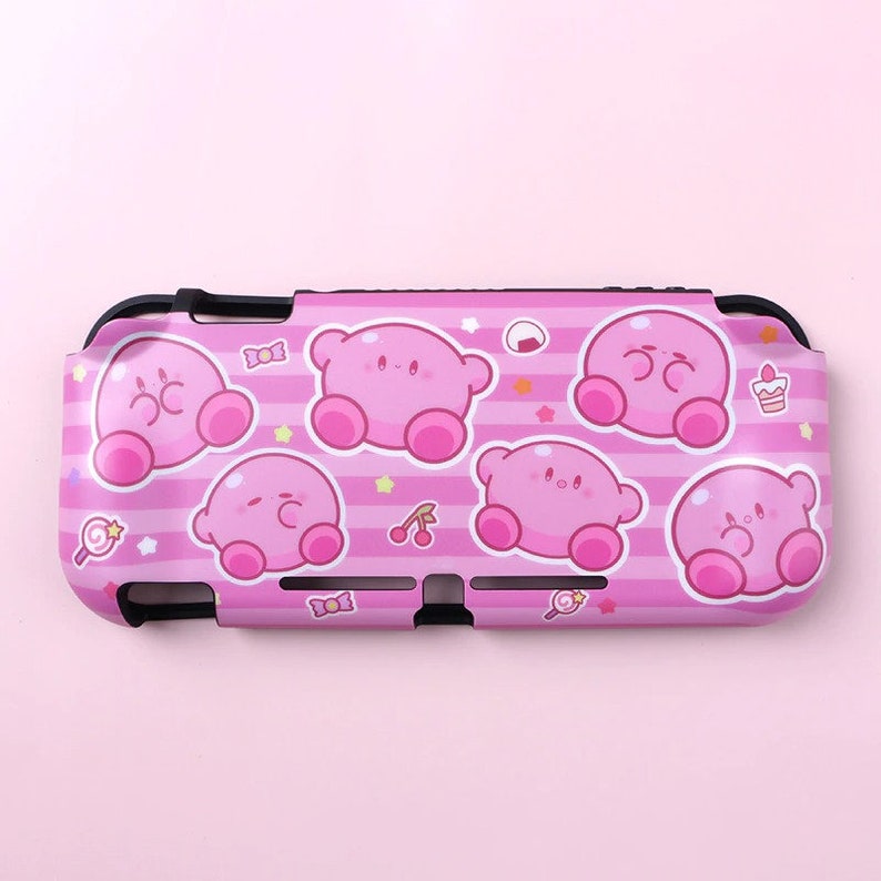 Kirby Nintendo Switch Lite Case nintendo switch skin cute Etsy