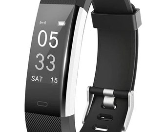 fitness tracker with silent alarm