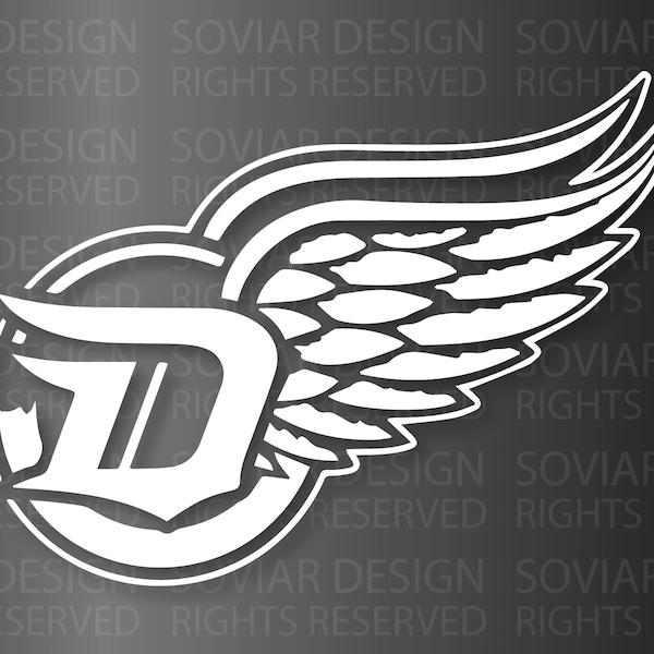 Detroit Red Wings - Custom Design Decal