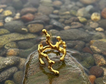 PRE ORDER* 18K Gold plated Chunky Rings