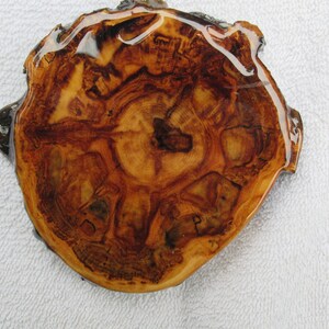 Sottobicchiere in legno naturale