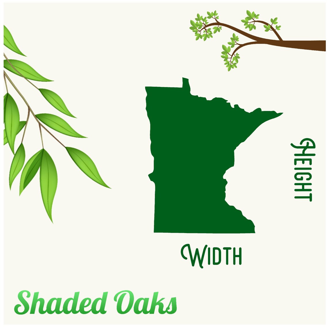 Minnesota Wood Cutout for Crafting Wood State Wood Cutouts | Etsy