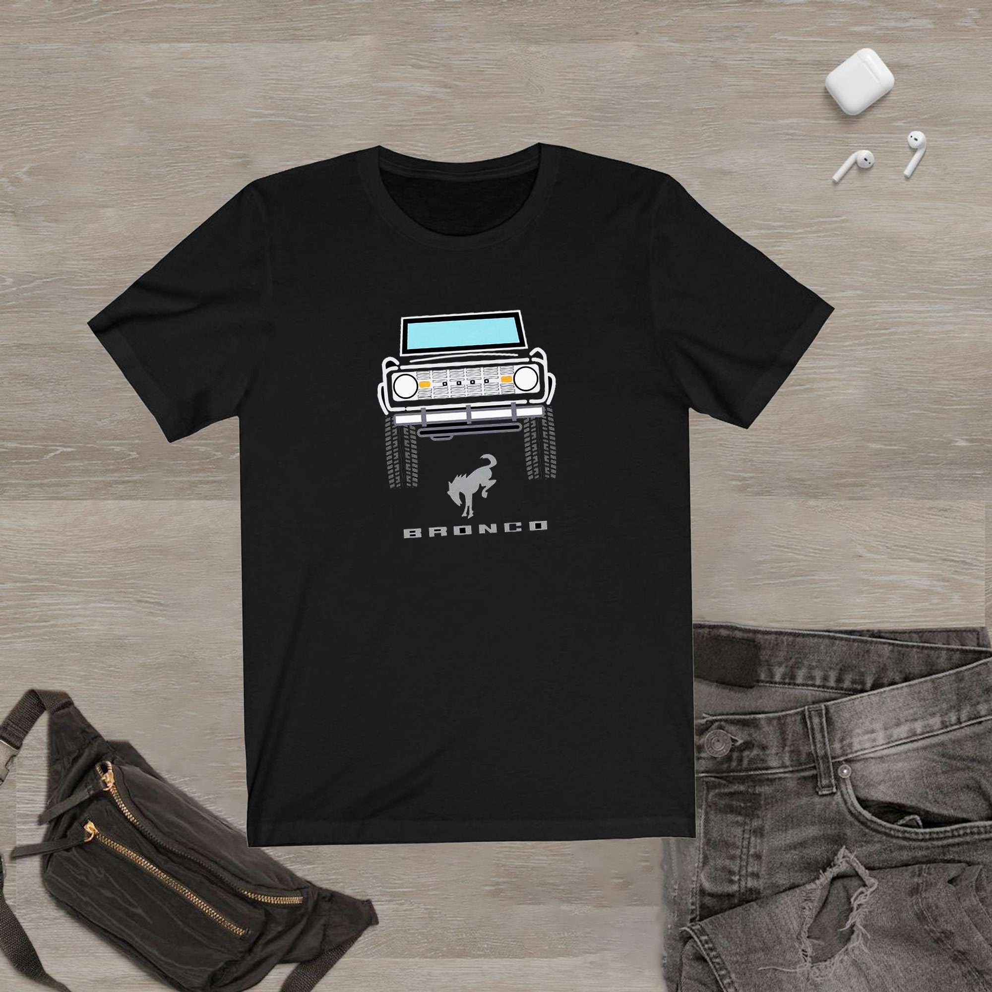 Vintage Ford Bronco Classic Unisex T-shirt Novelty Funny | Etsy