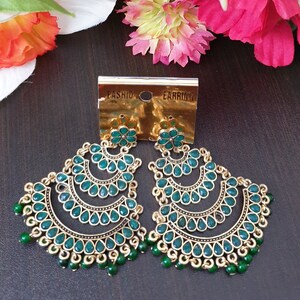 Women Ethnic Earrings 3 Layer Model - More Colors