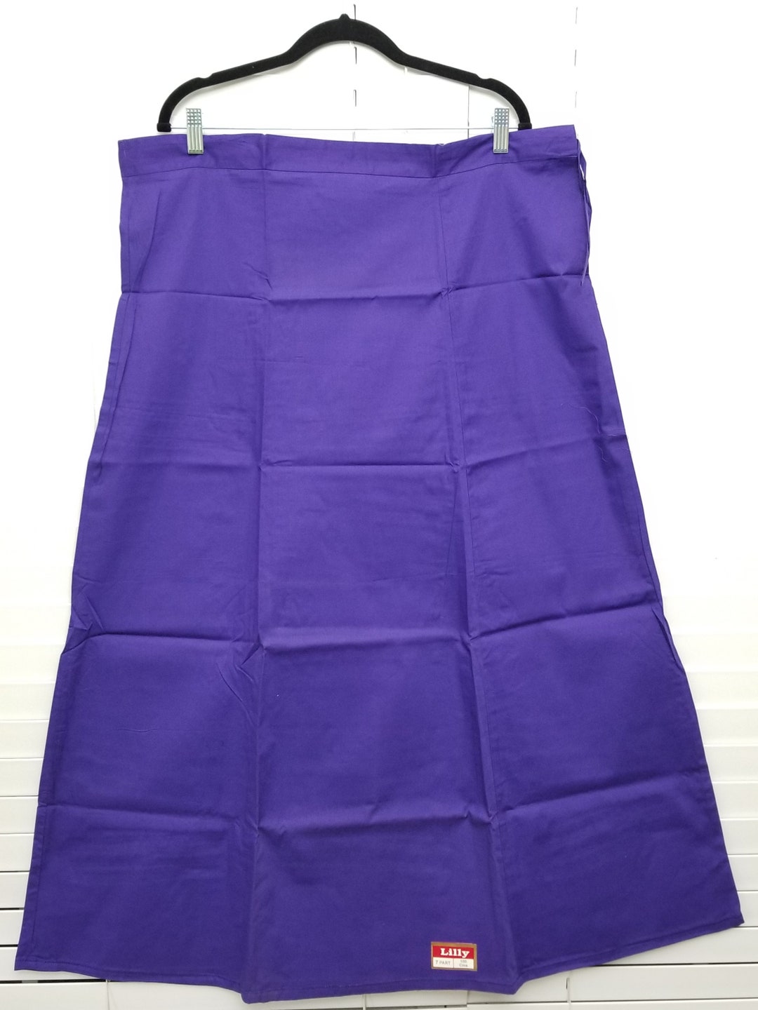Jupon En Coton Pour Sari Indien - Taille Réglable 66-106 Cm, Longueur 99 Cm, 100% Coton - 11
