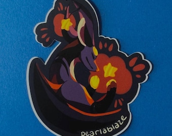 Starlight dragon sticker | fantasy creature | waterproof | vinyl sticker | journal | laptop | pearlablaze