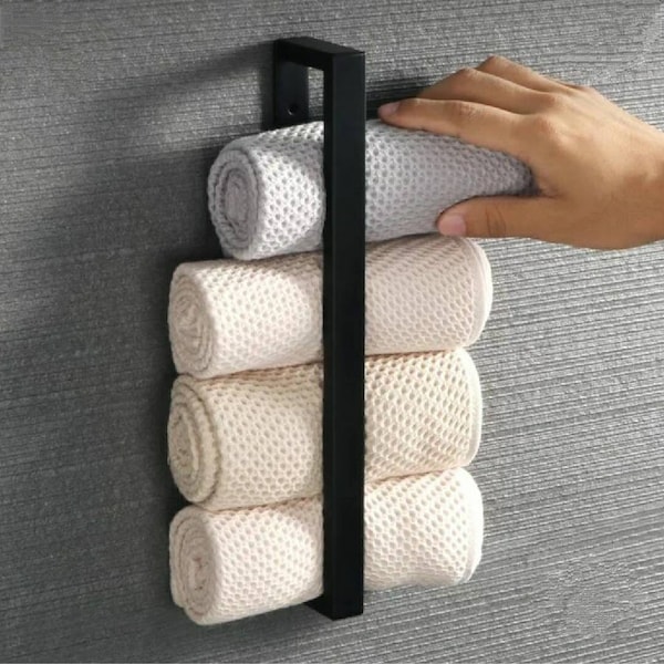 Vertical Towel Rack Etsy