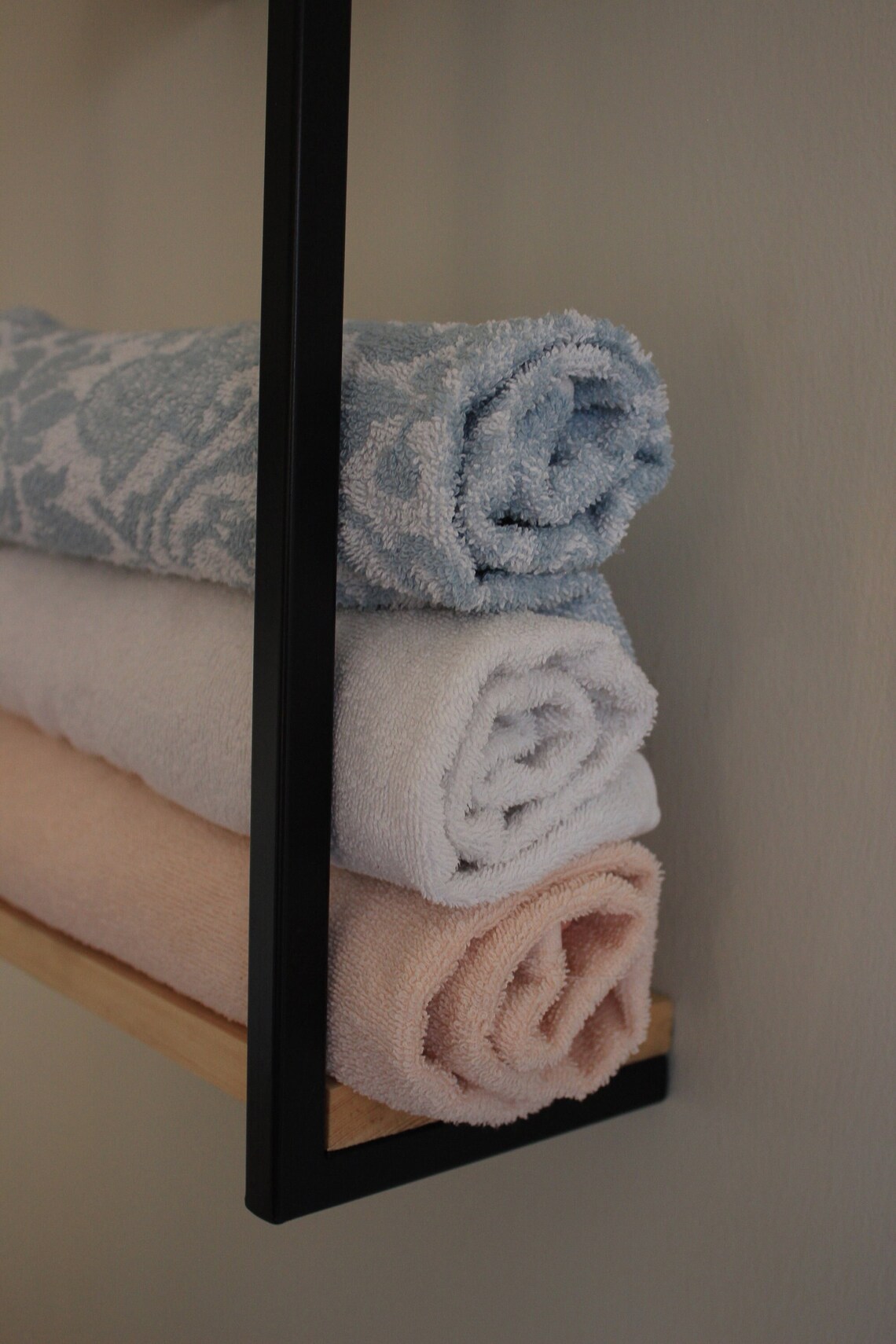 Storage for Towel & Blanket Shelf for Book and Spices Wooden - Etsy