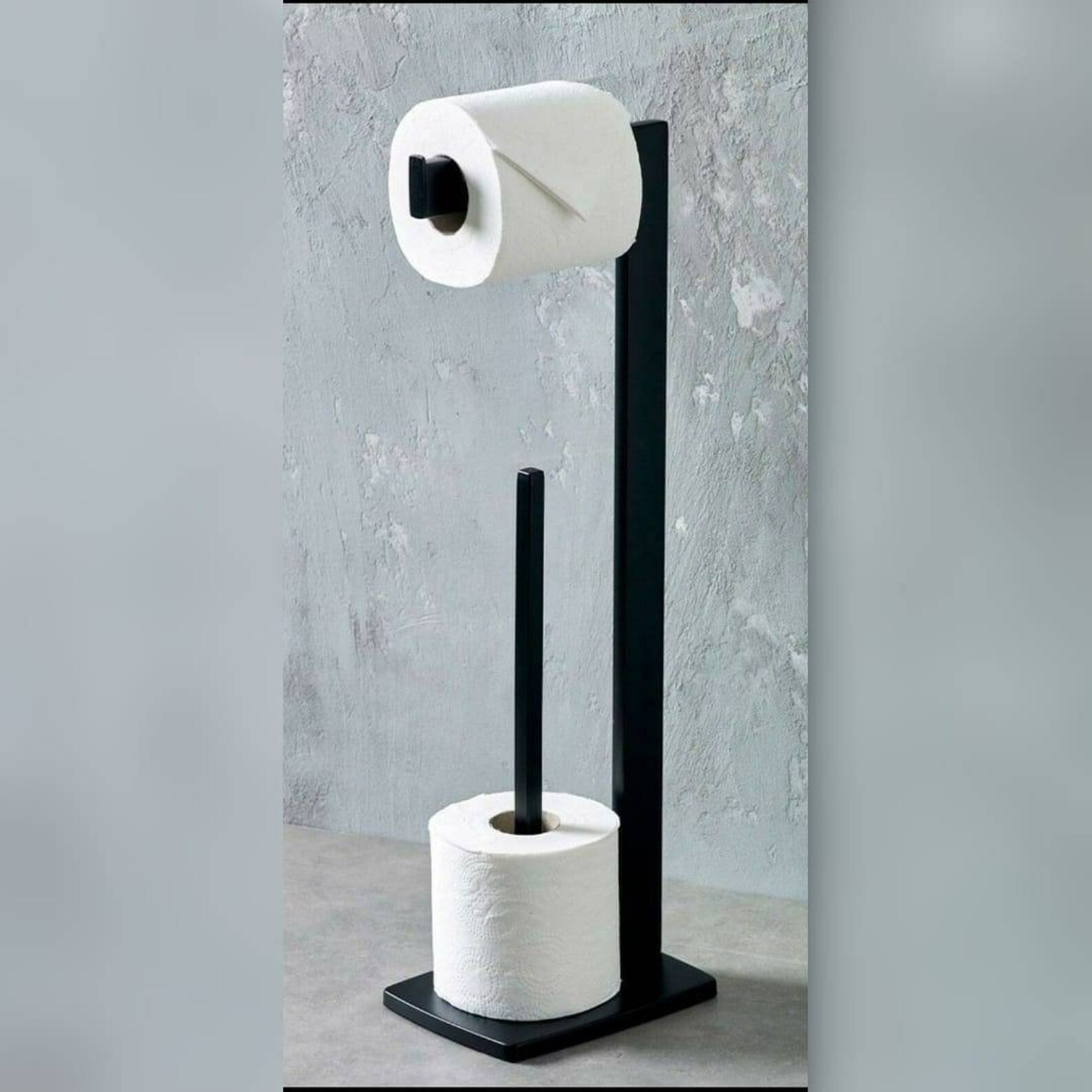 Toilet Roll Stand and Store WC Roll Holder toilet paper Butler Etsy