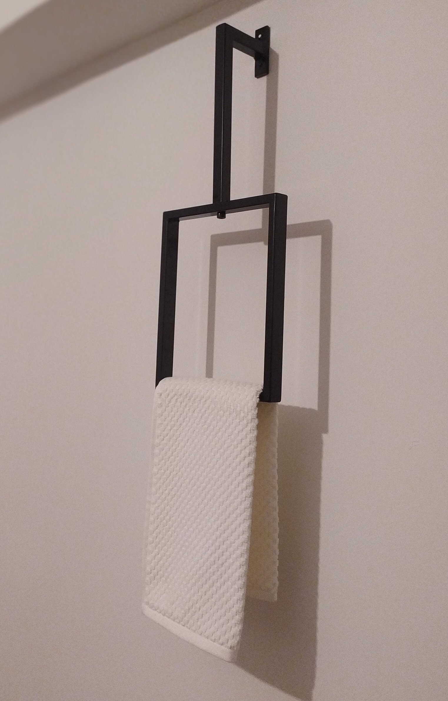 Vertical Towel Rack Hand Towel Hanger Ring for Master Etsy Canada