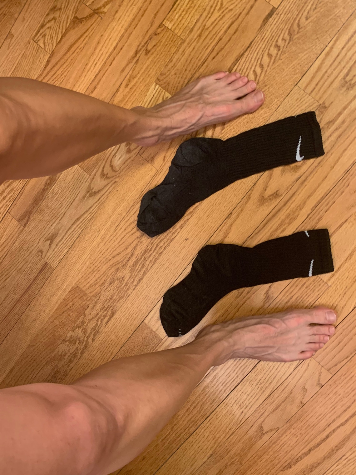 Used extra sweaty male pro athlete workout practice socks Etsy