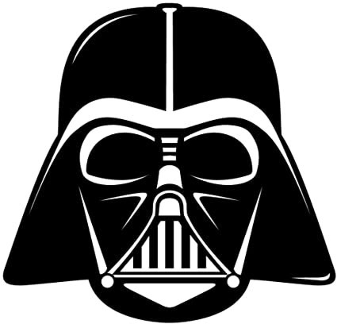 Darth Vader Vinyl Decal Darth vader Star Wars Viynl Die Etsy