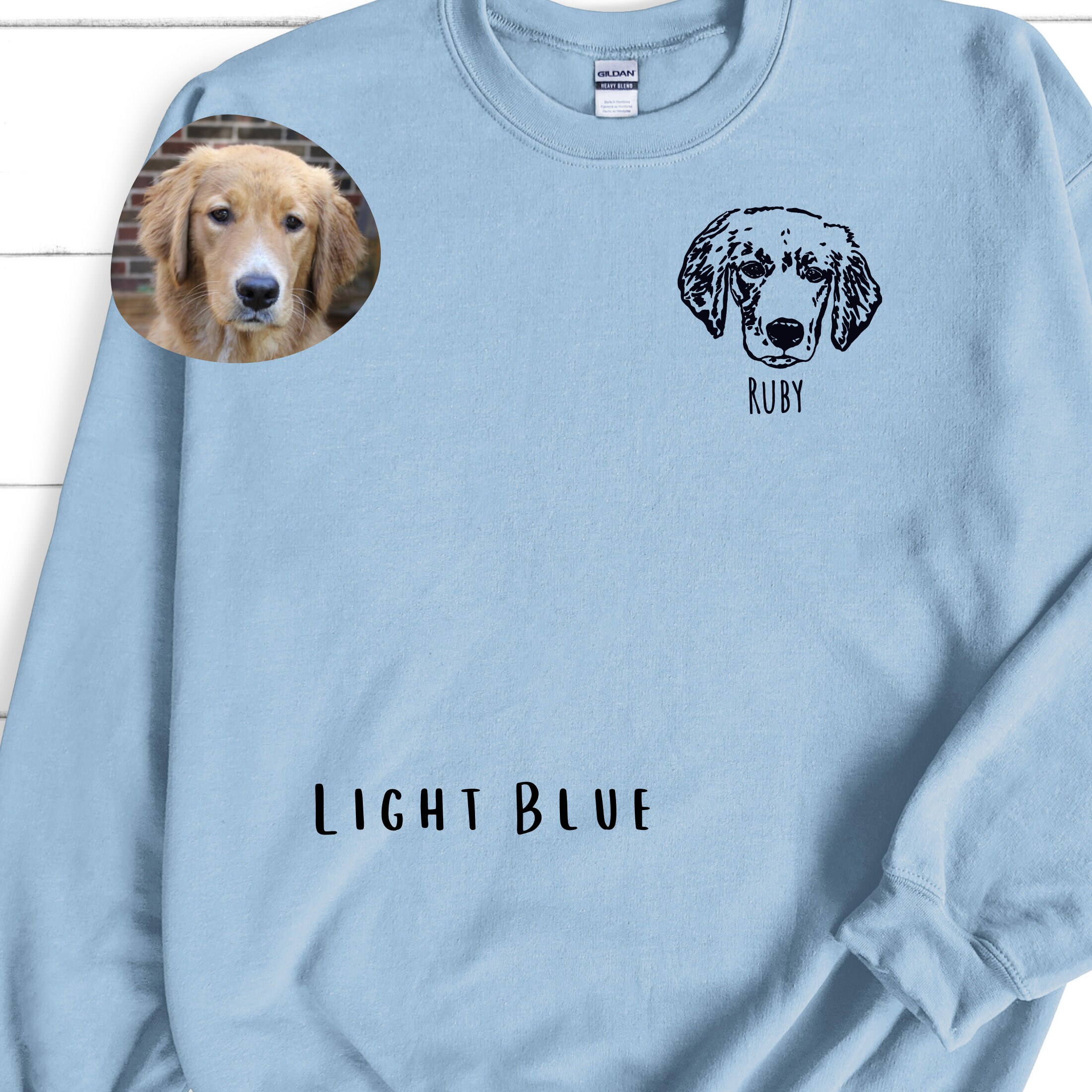 dog crewneck sweatshirt