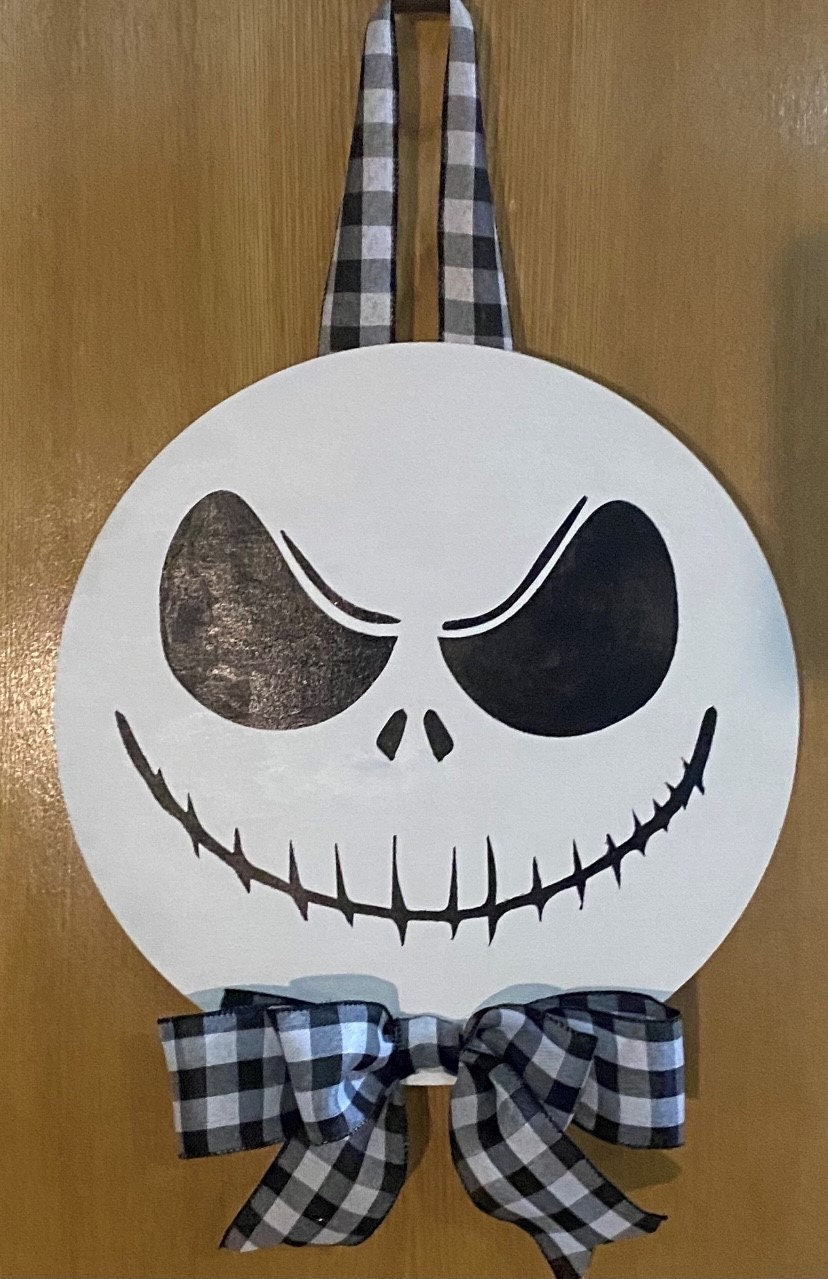 Jack Skellington Door hanger Etsy