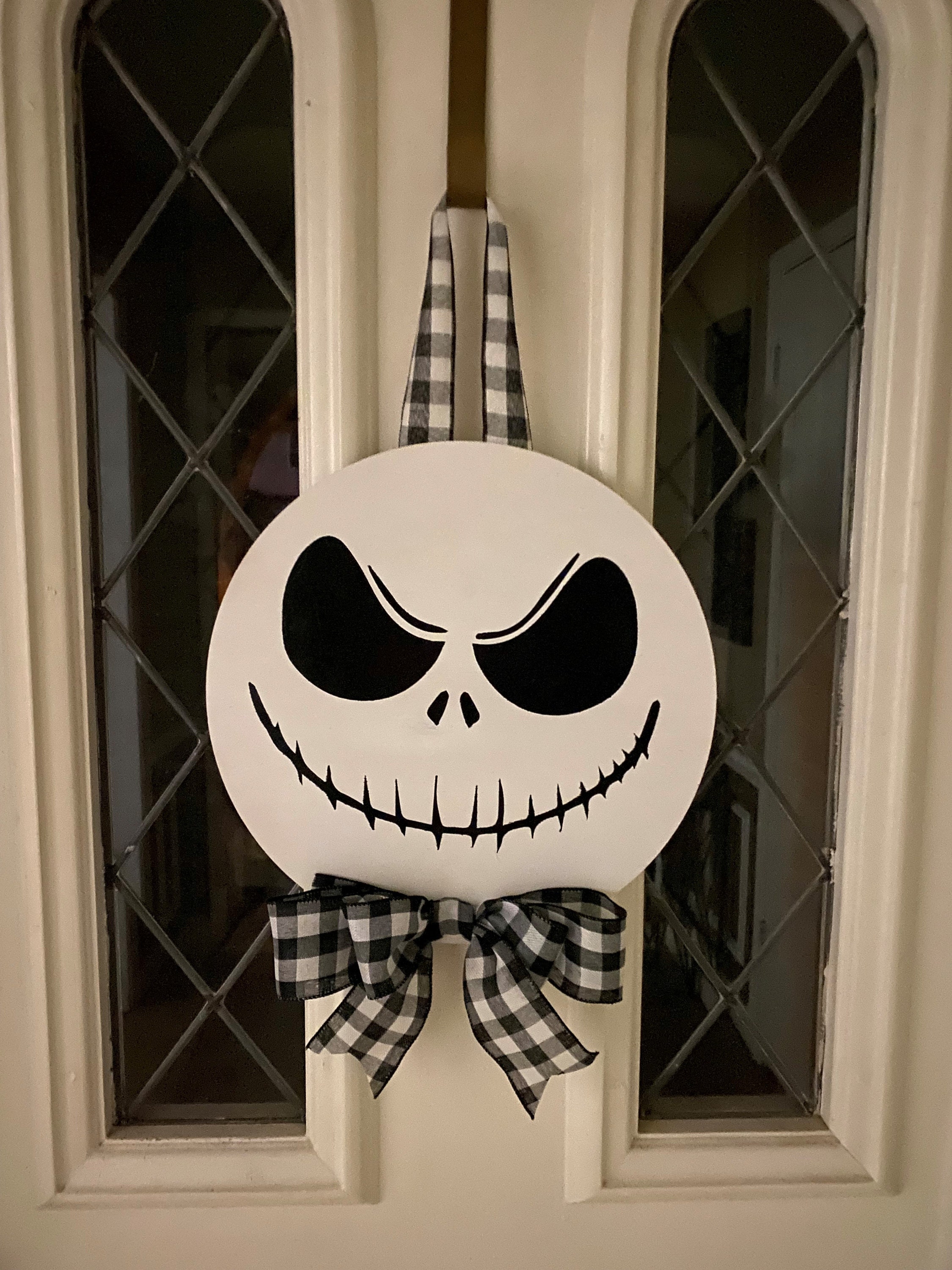 Jack Skellington Door hanger Etsy