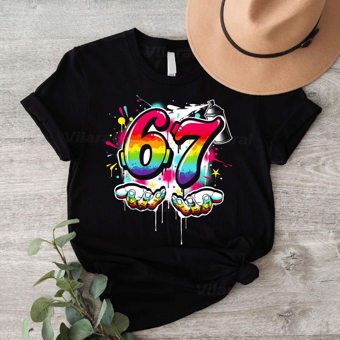 67 Graffiti Meme Funny Six Seven Gen Alpha Slang Png, 67 Graffiti Meme ...
