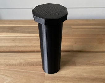 Tactical Battery Tube: AA, AAA, C Battery Storage