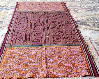 25&quot; x 59&quot; Large Hand Woven Tapestry from Peru