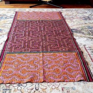 25&quot; x 59&quot; Large Hand Woven Tapestry from Peru