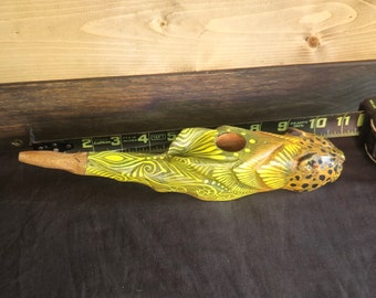 Large Jaguar Mapacho Smoking Pipe