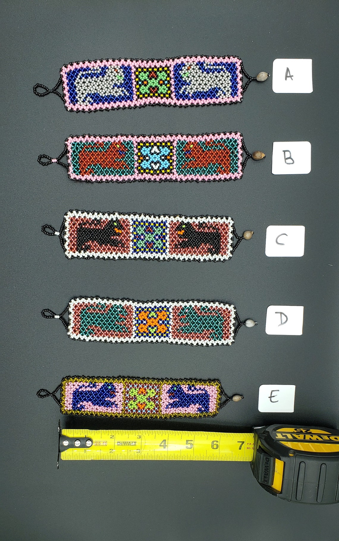 Hand Madebeaded Peruvian Bracelet Etsy