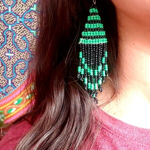 Handmade Beaded Earring