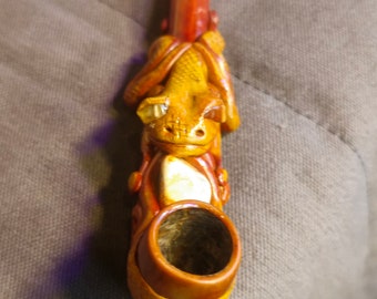 Pipe moyenne grenouille mapacho