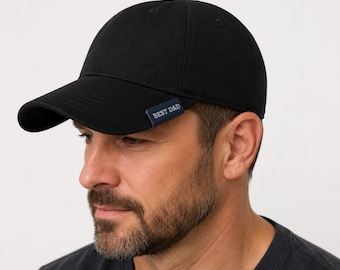Personalized Dad Hat Clip | Custom Cap Clip Gift for Grandpa & Stepdad | Father's Day Accessory